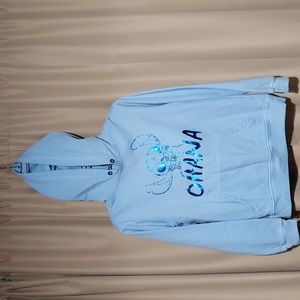 DISNEY Lilo & Stitch OHANA Hoodie size L